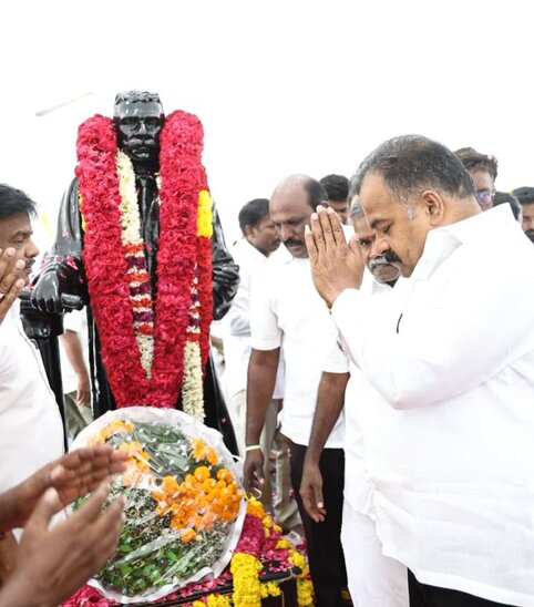திராவிட மணி' இரட்டைமலை சீனிவாசன் 168வது பிறந்தநாள் விழா